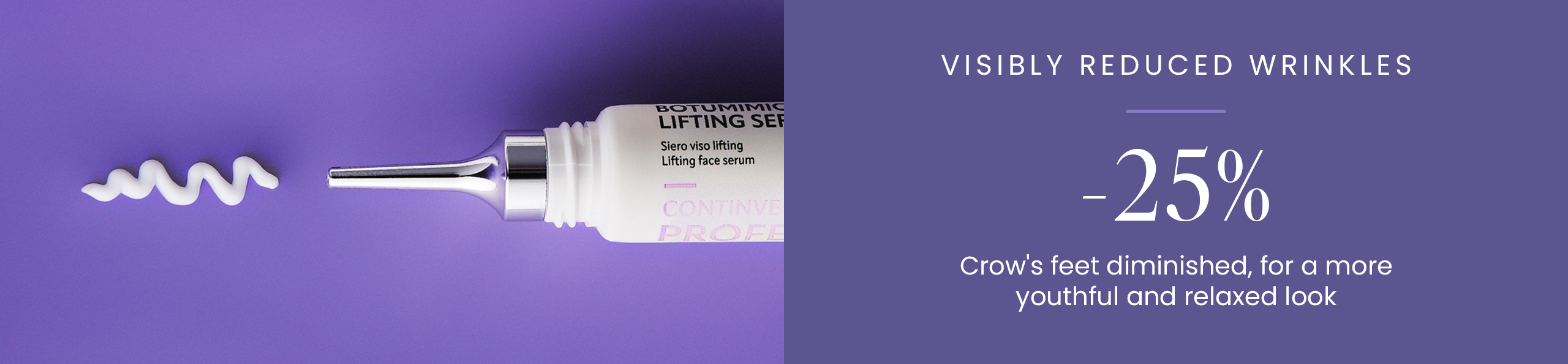 CONTINVE purple statistics desktop banner